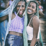 Les tresses bleues