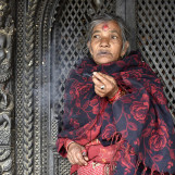 Fumeuse de Bakhtapur